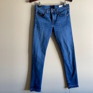 Rag & bone ankle skinny jeans